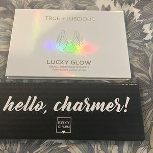 True+ luscious face palette and boxy charm palette bundle
